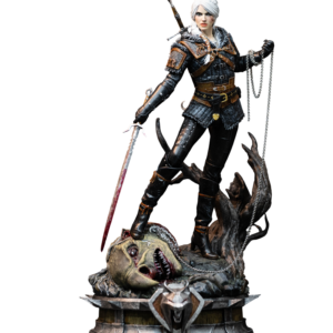 Estátua Ciri The Witcher Escala 1/6 Resina Colecionável 41cm